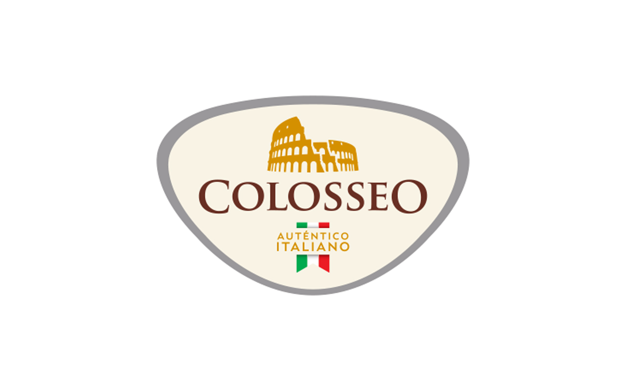 colosseo autentico italiano logo