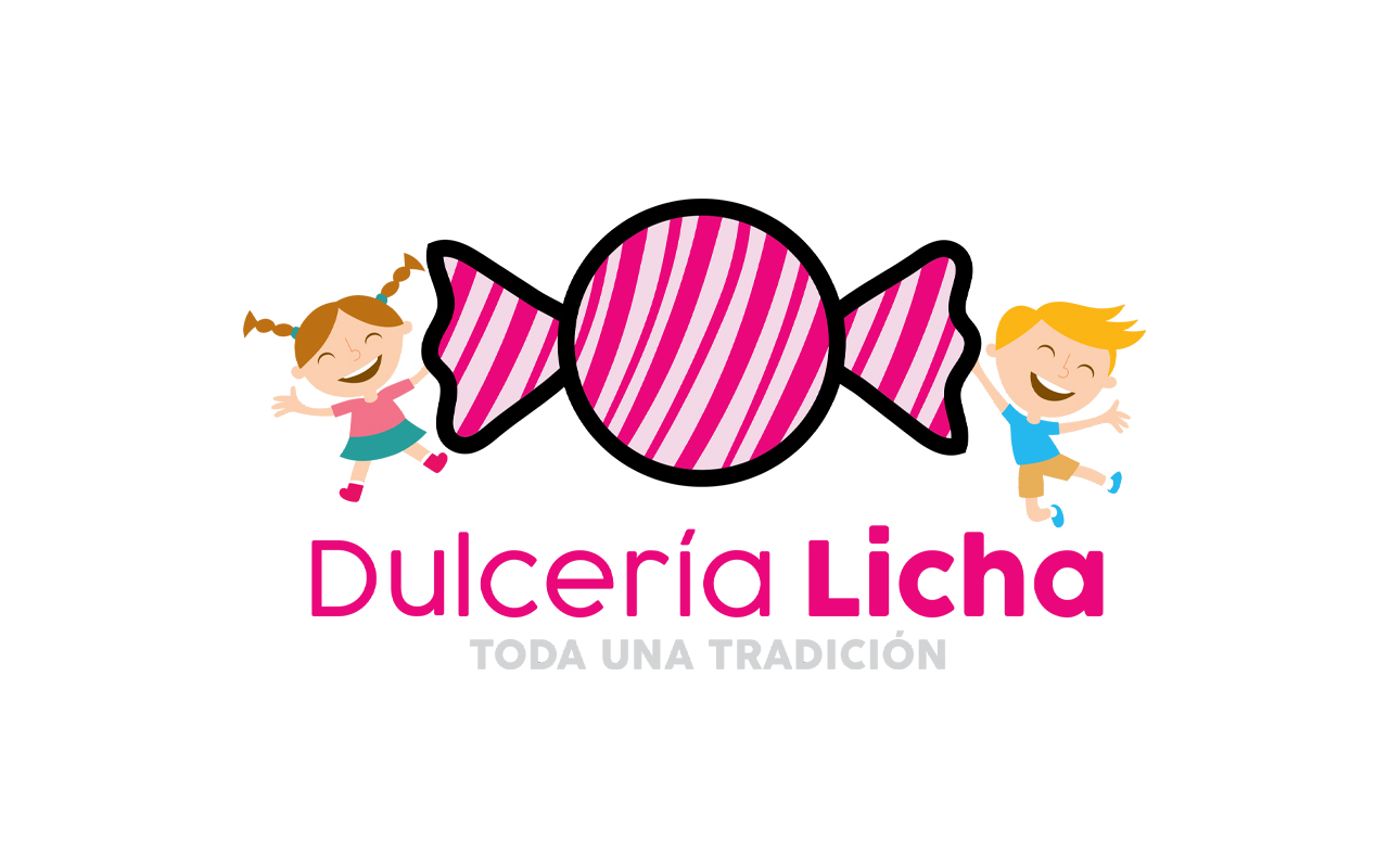 Dulcería Licha logo largo